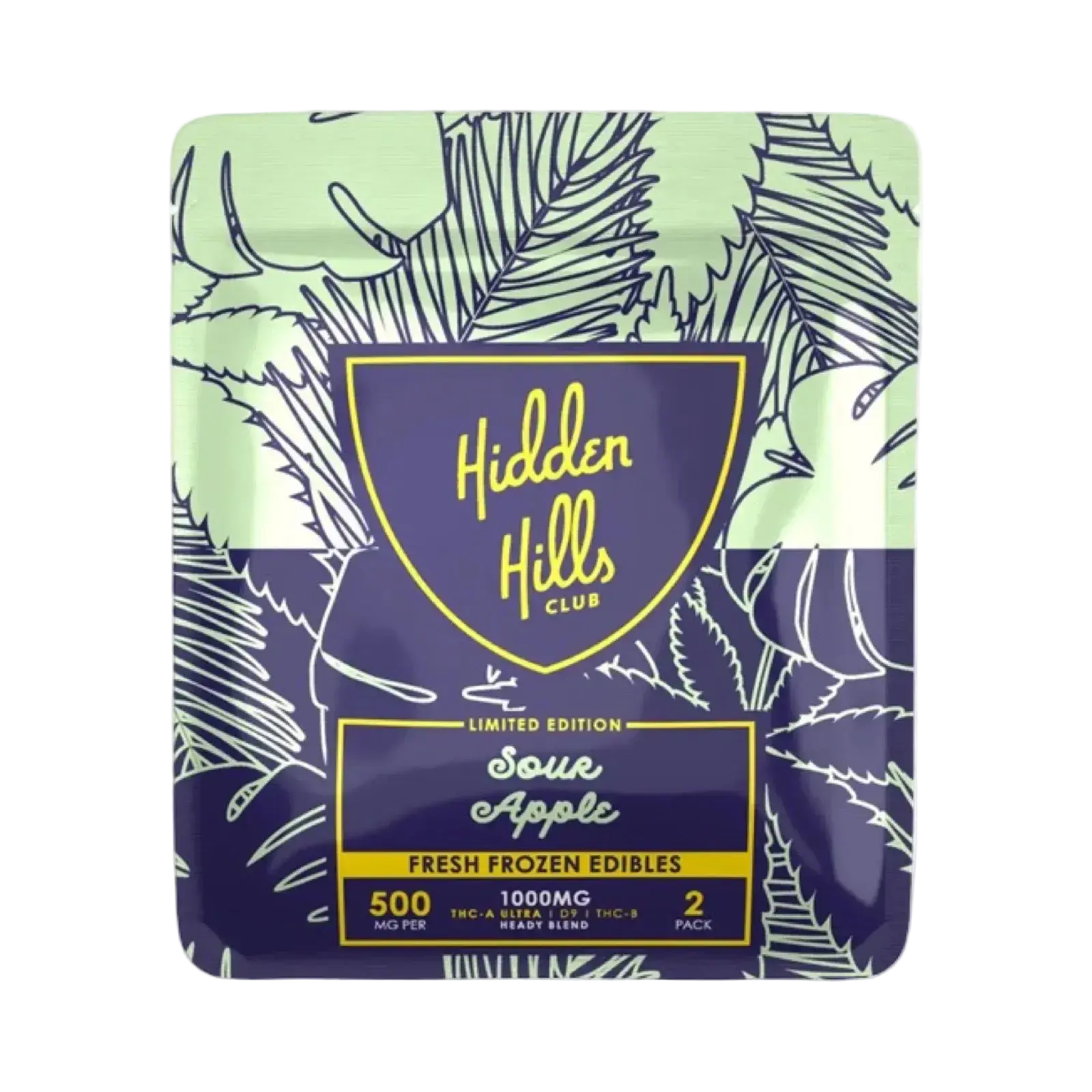 1000mg THCa Gummies | Sour Apple