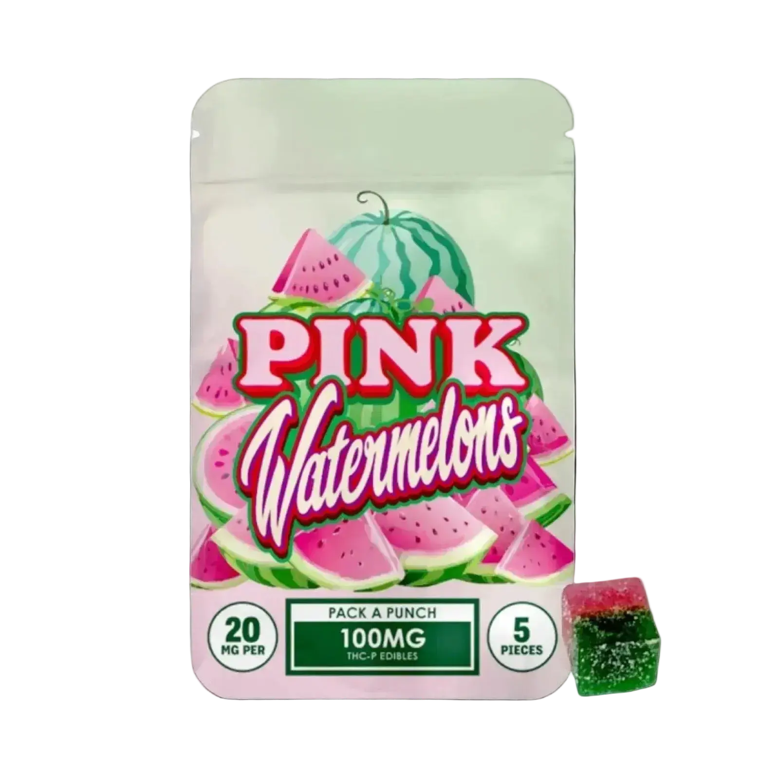 100mg Gummies | Pink Watermelon