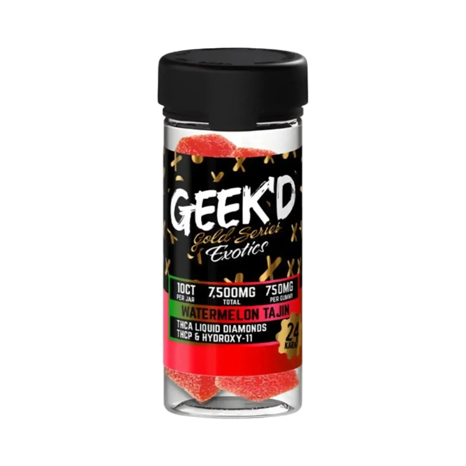 WATERMELON TAJIN GUMMIES | GEEK’D GOLD SERIES EXOTICS