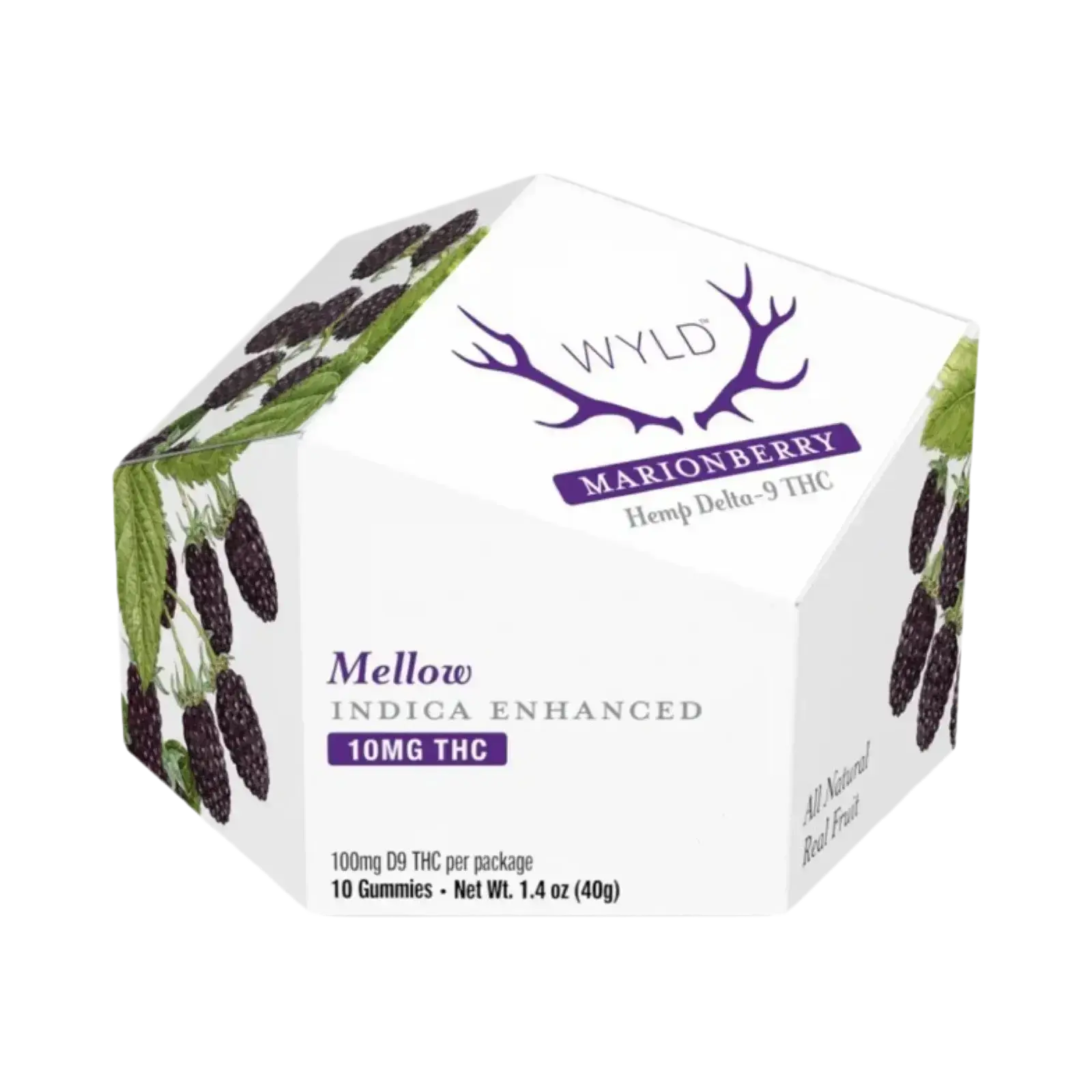 Wyld Delta 9 Gummies Marionberry